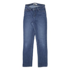LEVI'S 512 Tapered Womens Jeans Blue Slim Tapered Denim Medium W26 L30 Stylish