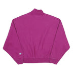 CHAMPION Womens Purple Sweatshirt Crew Neck M Cotton Blend Casual Pullover