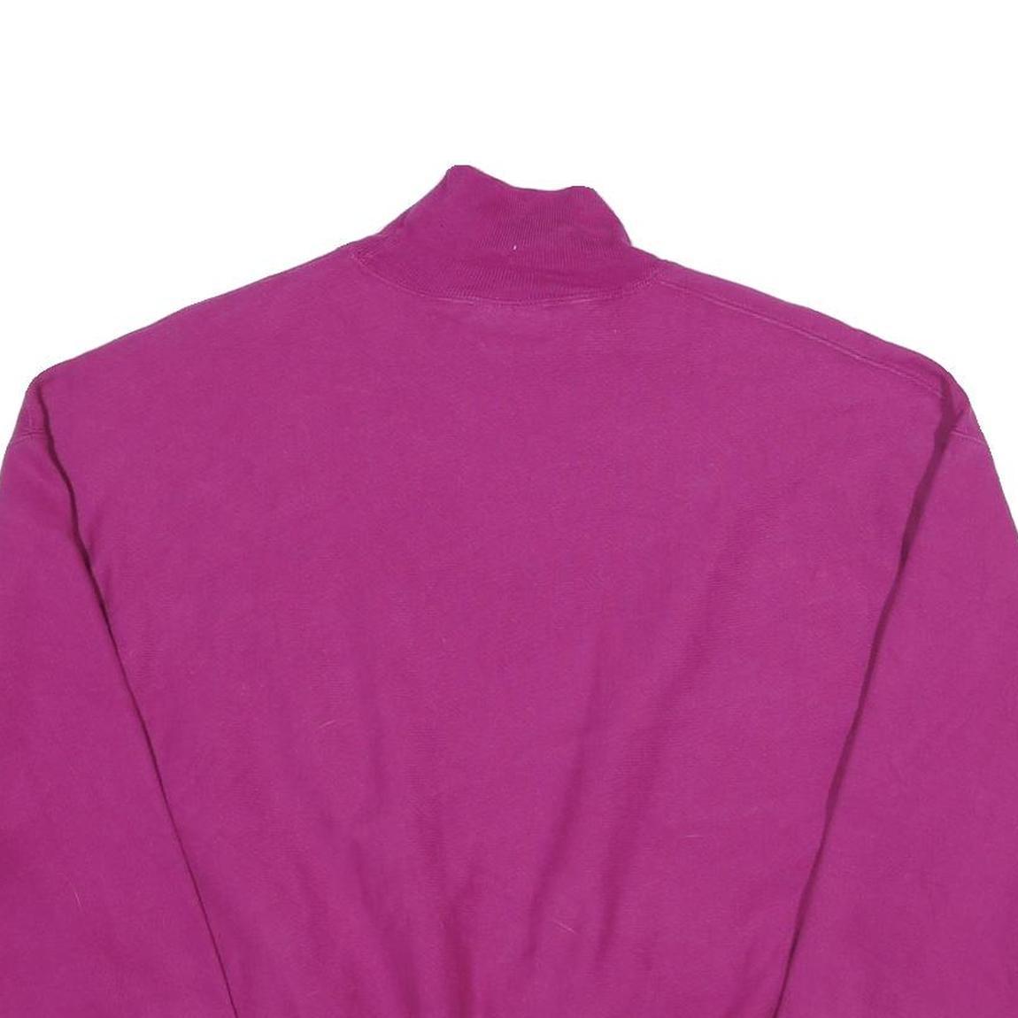 CHAMPION Womens Purple Sweatshirt Crew Neck M Cotton Blend Casual Pullover