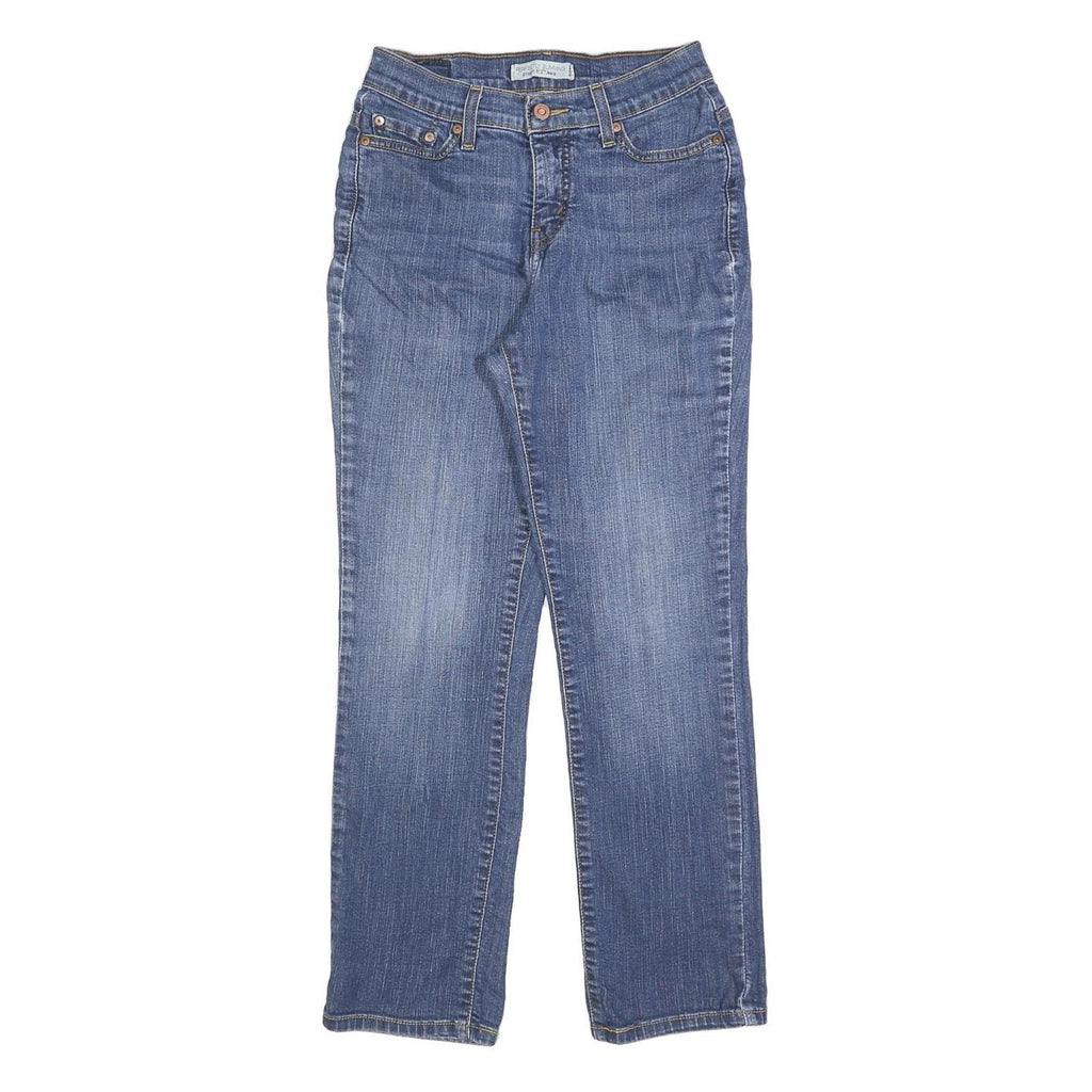 LEVI'S 512 Tapered Womens Jeans Blue Slim Denim Medium W26 L28 Stretch Comfort