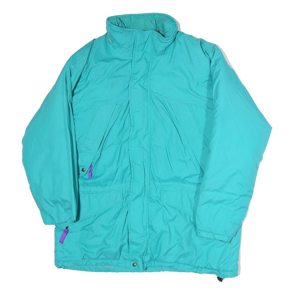 MOUNTAIN EQUIPMENT Mens Turquoise Jacket L Polyester Plain Outdoor Zip Pocket