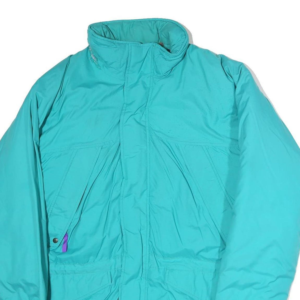 MOUNTAIN EQUIPMENT Mens Turquoise Jacket L Polyester Plain Outdoor Zip Pocket