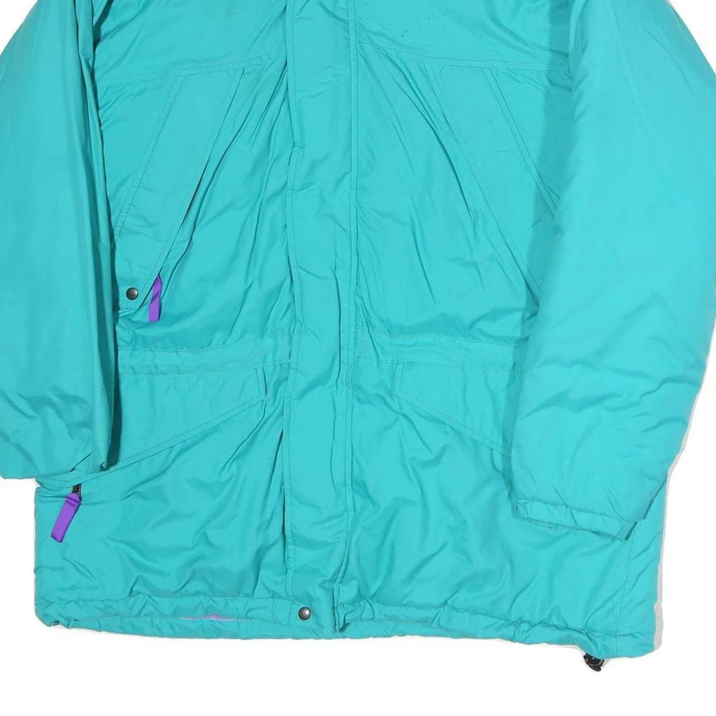 MOUNTAIN EQUIPMENT Mens Turquoise Jacket L Polyester Plain Outdoor Zip Pocket