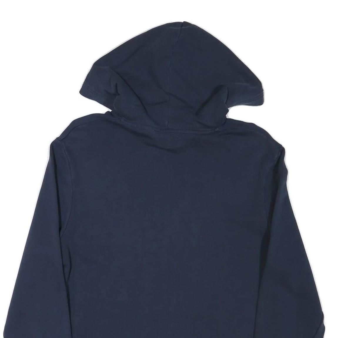 LEVI'S Mens Blue Hoodie M Cotton Blend Pullover Classic Logo Sweatshirt