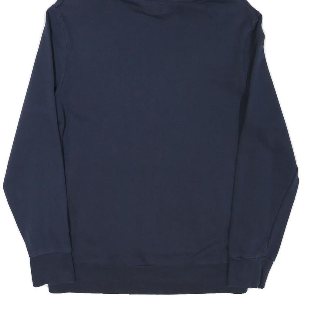LEVI'S Mens Blue Hoodie M Cotton Blend Pullover Classic Logo Sweatshirt