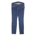 GUESS Womens Slim Blue Denim Jeans W28 L28 Zip Closure Stretch Comfort