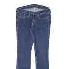 GUESS Womens Slim Blue Denim Jeans W28 L28 Zip Closure Stretch Comfort