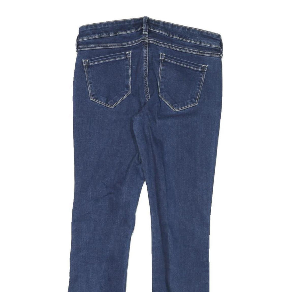 GUESS Womens Slim Blue Denim Jeans W28 L28 Zip Closure Stretch Comfort