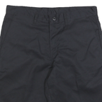 DICKIES Mens Shorts Black Casual L W34 Workwear Cotton Blend Comfortable