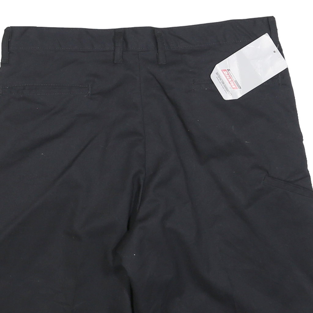 DICKIES Mens Shorts Black Casual L W34 Workwear Cotton Blend Comfortable