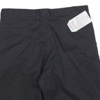 DICKIES Mens Shorts Black Casual L W34 Workwear Cotton Blend Comfortable