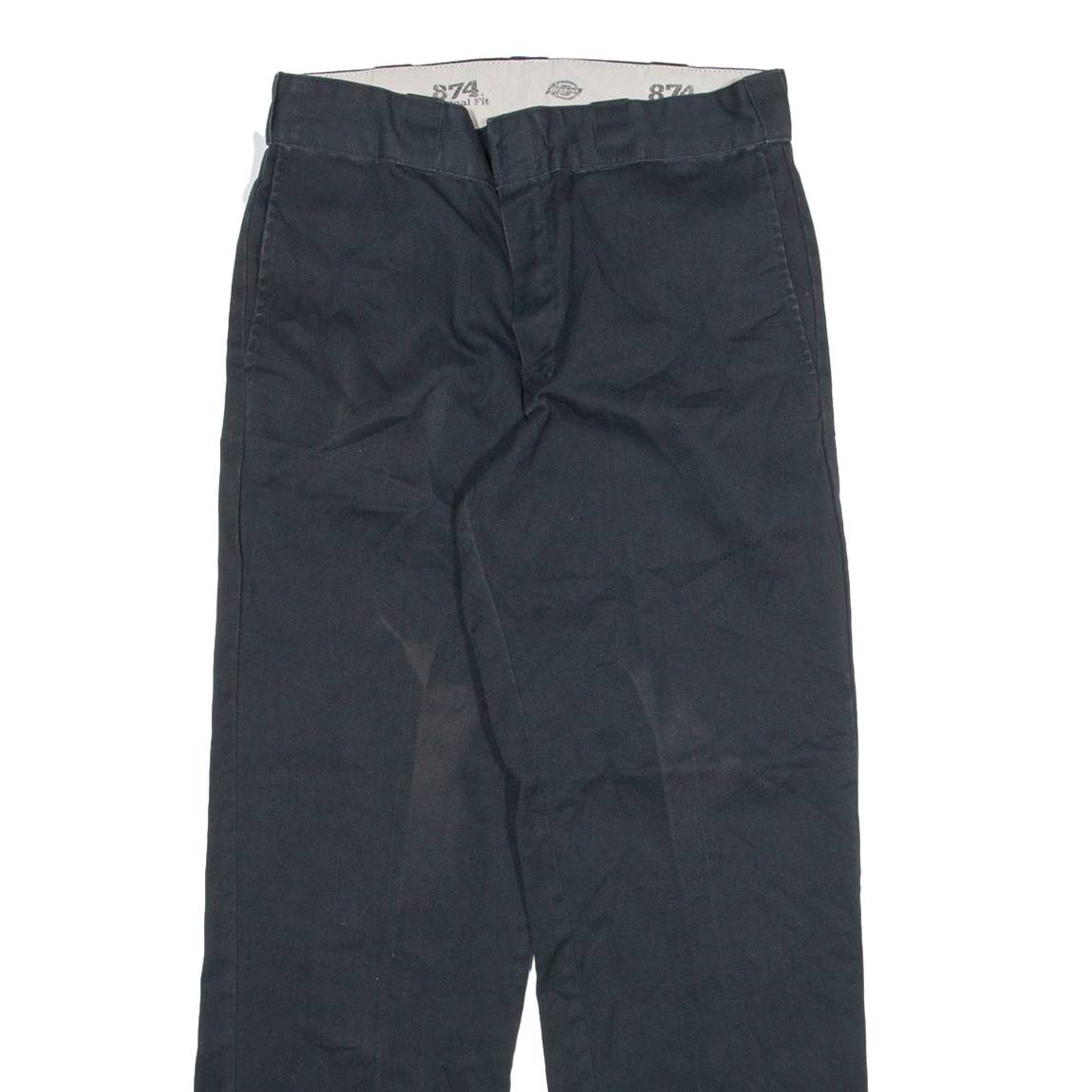 DICKIES 874 Workwear Mens Trousers Blue Regular Straight W29 L28
