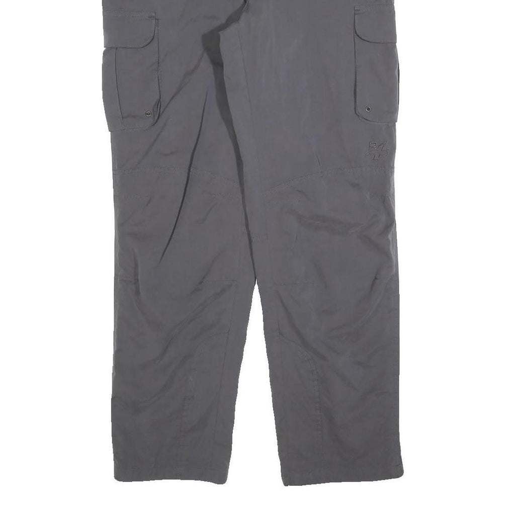 RODEO TECWEAR Lined Womens Grey Polyester Blend Regular Cargo Trousers W26 L30