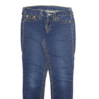 TRUE RELIGION Womens Jeans Blue Regular Tapered Stone Wash W28 L27