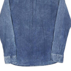 HILFIGER DENIM Mens Blue Denim Shirt M Cotton Casual Button Down Pockets