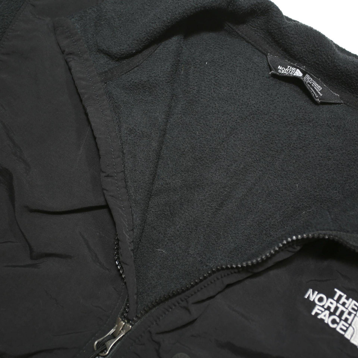 THE NORTH FACE Mens Black Pullover Outdoor Fleece Plain Round Neck Basic Knit M