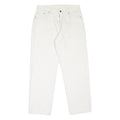 STANBY'S Mens Jeans Cream Regular Tapered W30 L28