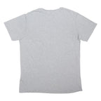 LEVI'S Mens Grey Red Logo Graphic T-Shirt L Short Sleeve Crew Neck Cotton Blend