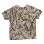 LEVI'S Mens Beige & Brown Graphic T-Shirt M Short Sleeve Crew Neck Cotton