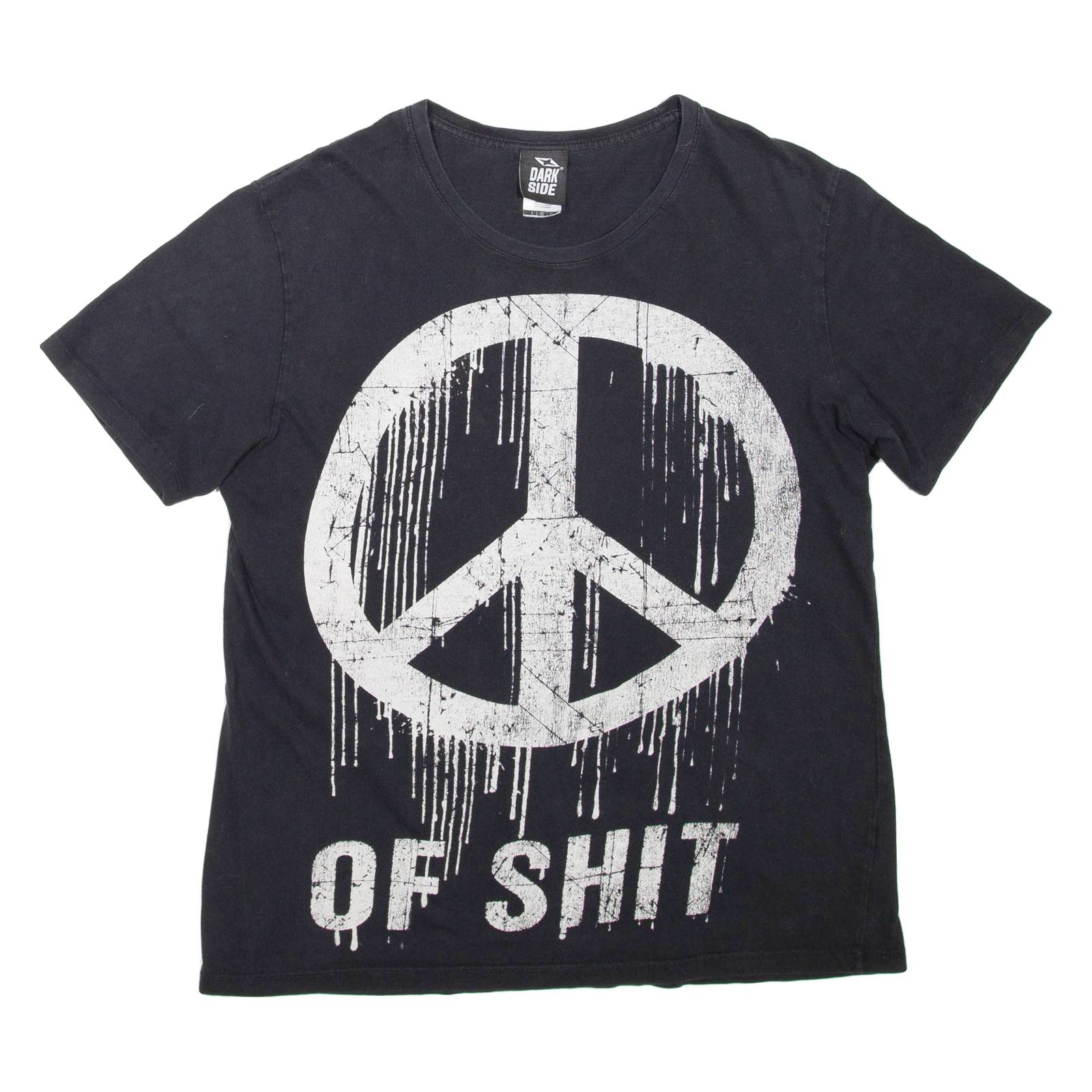 DARK SIDE Mens T-Shirt Black L