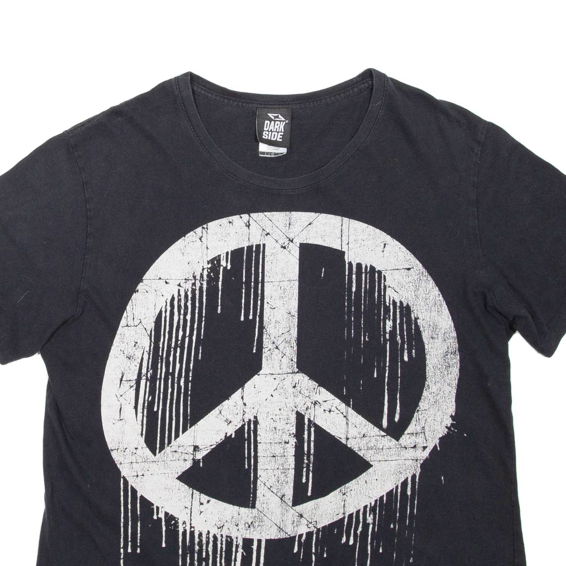 DARK SIDE Mens T-Shirt Black L