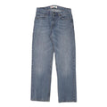 LEVI'S 505 Mens Jeans Blue Regular Straight Denim Medium W30 L30 Classic Fit Zip