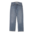 LEVI'S 505 Mens Jeans Blue Regular Straight Denim Medium W30 L30 Classic Fit Zip