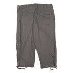 UNION BAY Womens Grey Casual Cargo Cotton Blend Shorts L W31 Pocketed