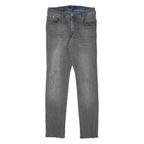 PIERRE CARDIN Mens Jeans Grey Slim Skinny Stone Wash W30 L31