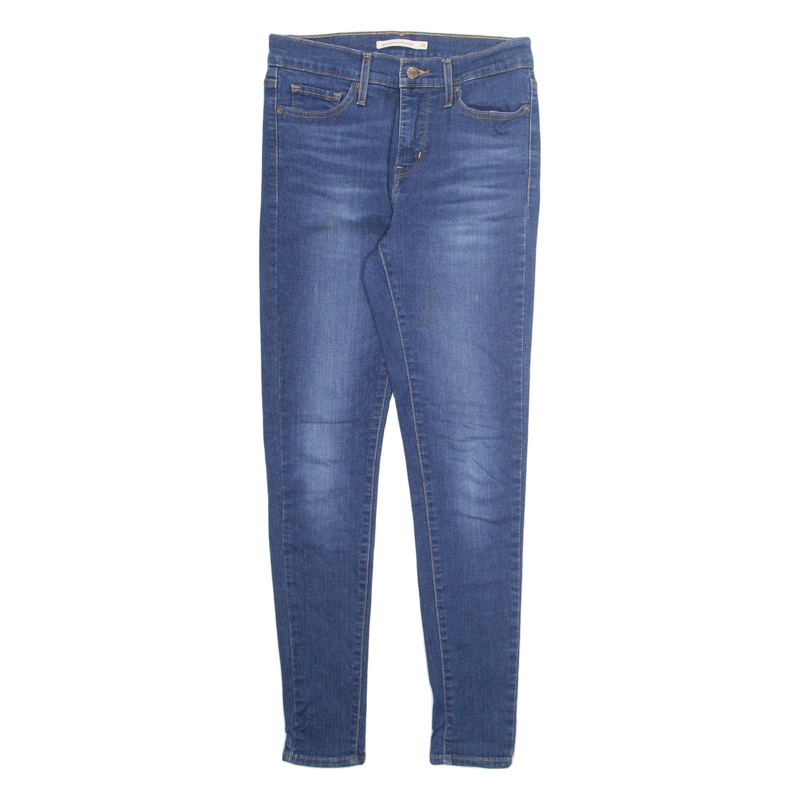 LEVI'S Womens Jeans Blue Slim Skinny Stone Wash W28 L30