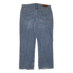 TOMMY HILFIGER Mens Jeans Blue Relaxed Straight Denim Medium W36 L30 Classic