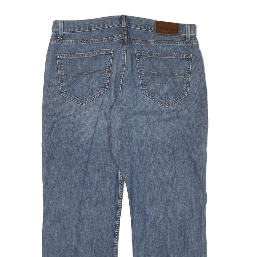 TOMMY HILFIGER Mens Jeans Blue Relaxed Straight Denim Medium W36 L30 Classic