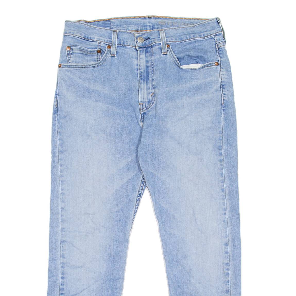 LEVI'S 510 Jeans Mens Blue Slim Skinny Stone Wash W31 L24