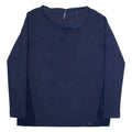 WOOLRICH Womens Top Blue Long Sleeve M
