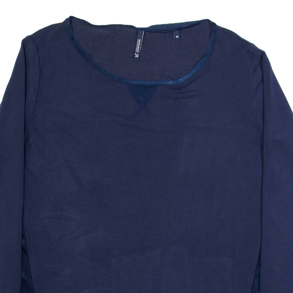 WOOLRICH Womens Top Blue Long Sleeve M
