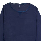 WOOLRICH Womens Top Blue Long Sleeve M