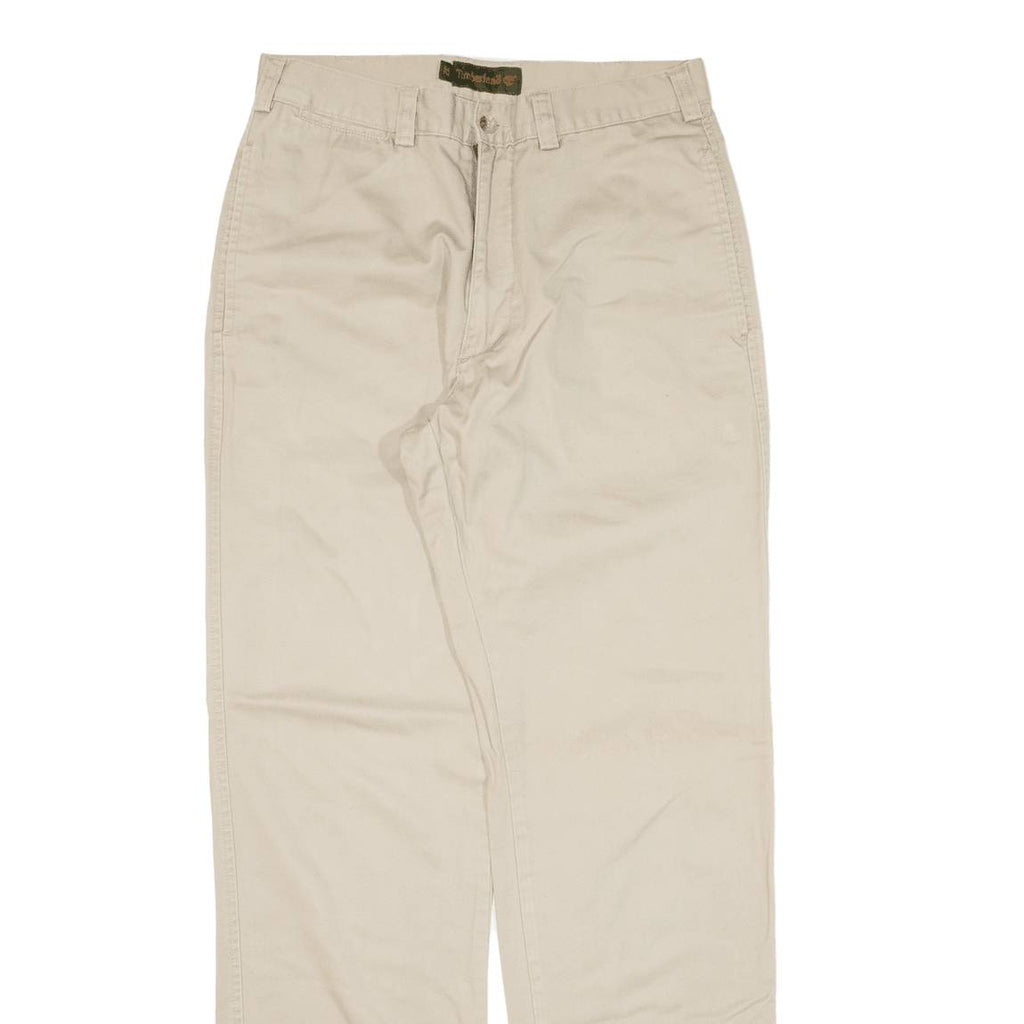TIMBERLAND Chino Mens Trousers Beige Regular Straight W29 L32