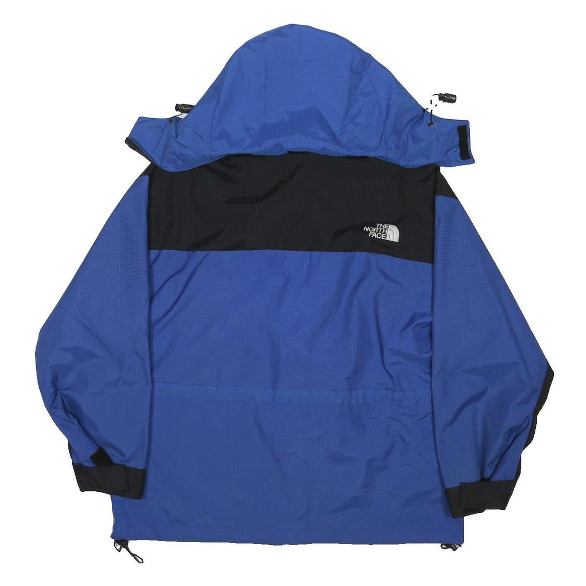 THE NORTH FACE Boys Blue & Black Outdoor Jacket XL Polyester Blend Zip Plain