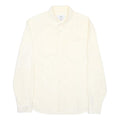 ARMANI EXCHANGE Mens Cream Shirt L Cotton Classic Button Front Long Sleeve