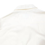 ARMANI EXCHANGE Mens Cream Shirt L Cotton Classic Button Front Long Sleeve