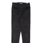 LEVI'S Mile High Womens Jeans Black Slim Skinny W24 L28