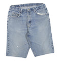 WRANGLER Mens Denim Blue Casual Shorts L W36 Cotton Blend Relaxed Fit