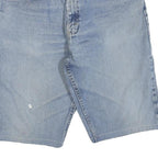 WRANGLER Mens Denim Blue Casual Shorts L W36 Cotton Blend Relaxed Fit