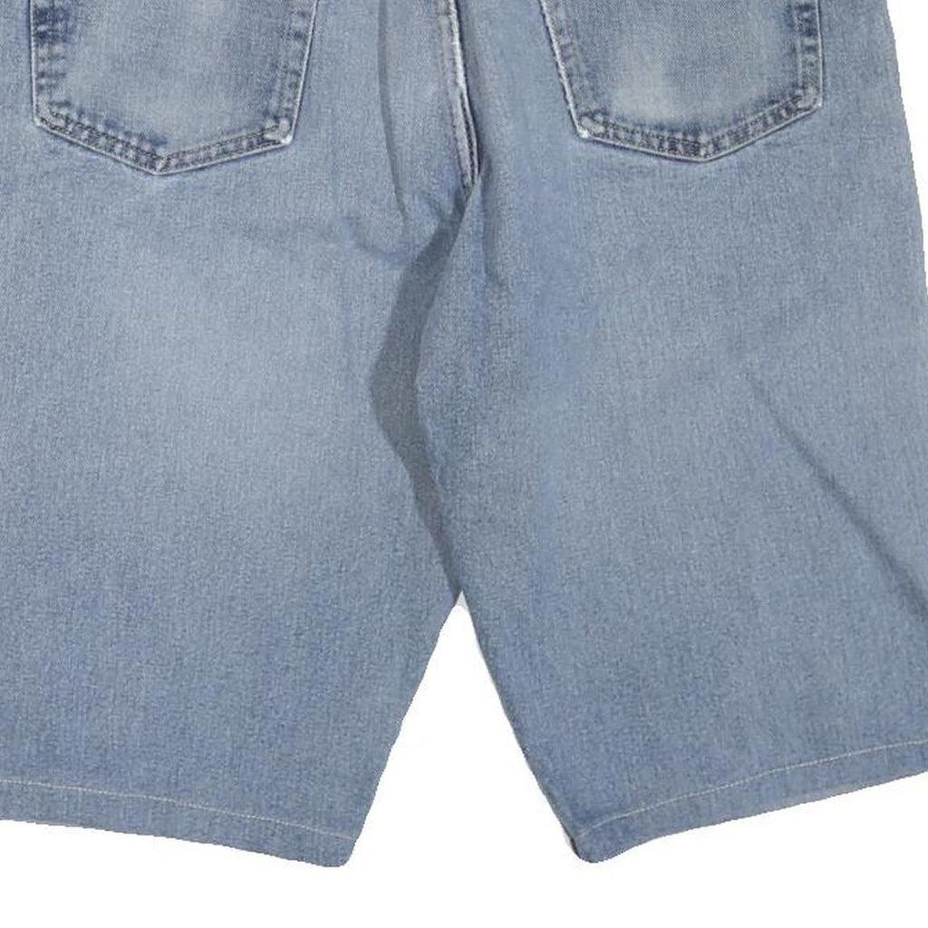 WRANGLER Mens Denim Blue Casual Shorts L W36 Cotton Blend Relaxed Fit