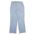 Mens Regular Fit Light Blue Denim Cotton Jeans W30 L32 Casual Straight Leg Zip