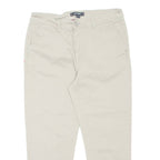 KANGOL Chino Mens Trousers Beige Regular Tapered W30 L23