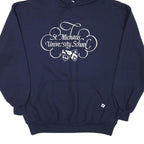 RUSSELL ATHLETIC Mens Navy St Michaels University School Hoodie XL Cotton Blend