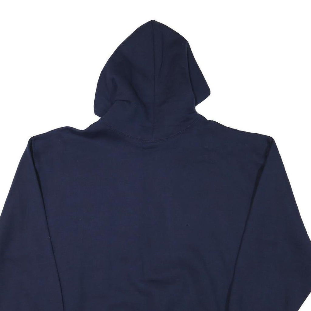 RUSSELL ATHLETIC Mens Navy St Michaels University School Hoodie XL Cotton Blend