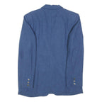 PENDLETON Womens Blue Wool Tailored Jacket UK 10 Button Plain Classic Style