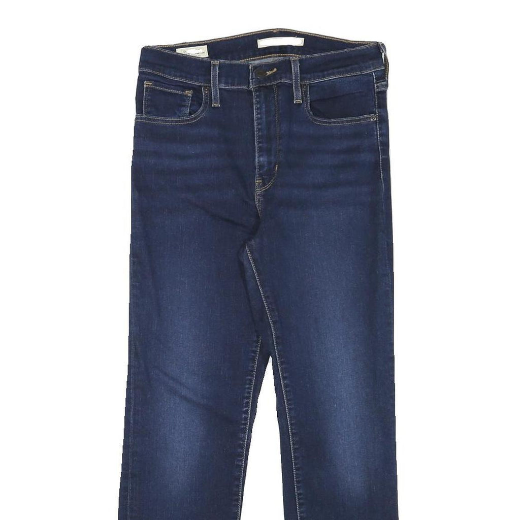 LEVI'S Womens Regular Blue Denim Medium Wash Jeans W26 L25 Classic Zip Closure